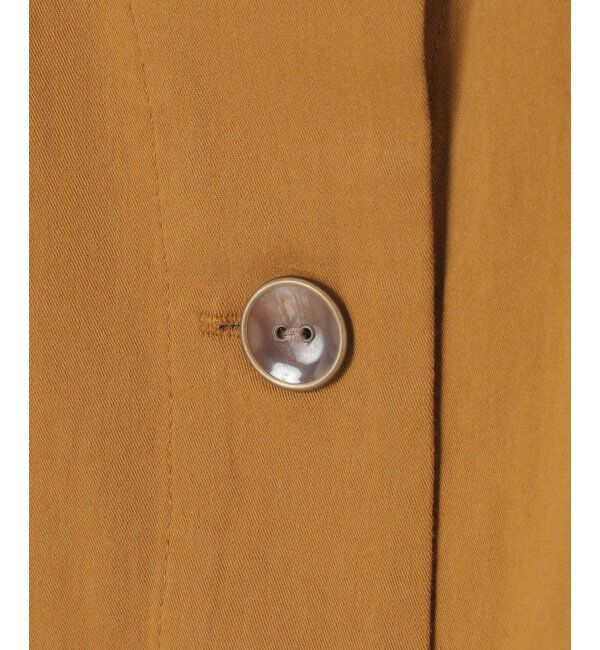 Lbc with Life「エクリュ パッカリング深Vベスト」|ダウンベスト・ベスト|