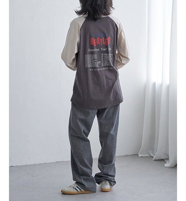 VENCE share style「【別注】THE BEATLES ザ ビートルズ ツアーラグランロンT」|Tシャツ・カットソー|
