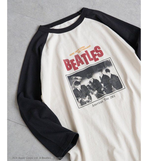 VENCE share style「【別注】THE BEATLES ザ ビートルズ ツアーラグランロンT」|Tシャツ・カットソー|
