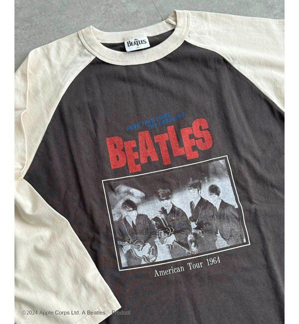 VENCE share style「【別注】THE BEATLES ザ ビートルズ ツアーラグランロンT」|Tシャツ・カットソー|
