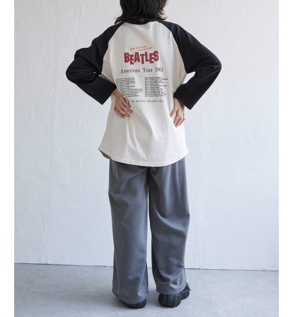 VENCE share style「【別注】THE BEATLES ザ ビートルズ ツアーラグランロンT」|Tシャツ・カットソー|