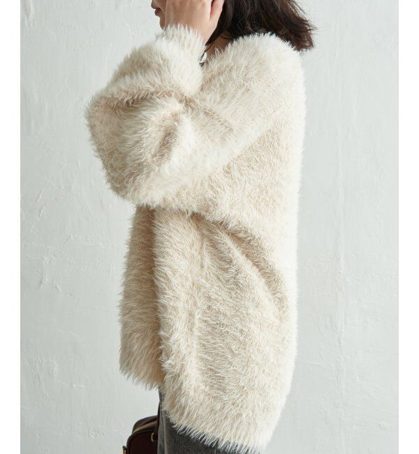 VENCE share style「3.5Gシャギーカーディガン」|カーディガン|