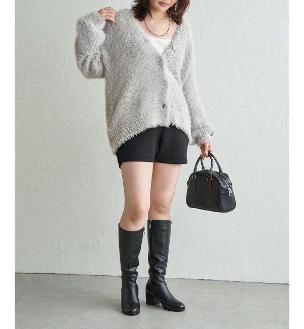 VENCE share style「3.5Gシャギーカーディガン」|カーディガン|