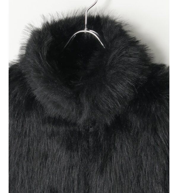 VENCE share style「フェイクファーショート丈ジレ」|その他|