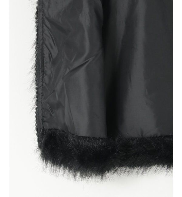 VENCE share style「フェイクファーショート丈ジレ」|その他|