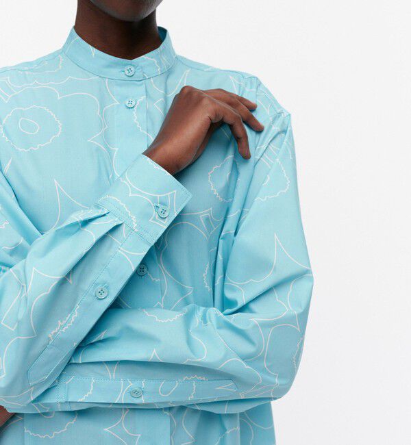 Marimekko「Rohkea Piirto Unikko シャツ」|シャツ・ブラウス|