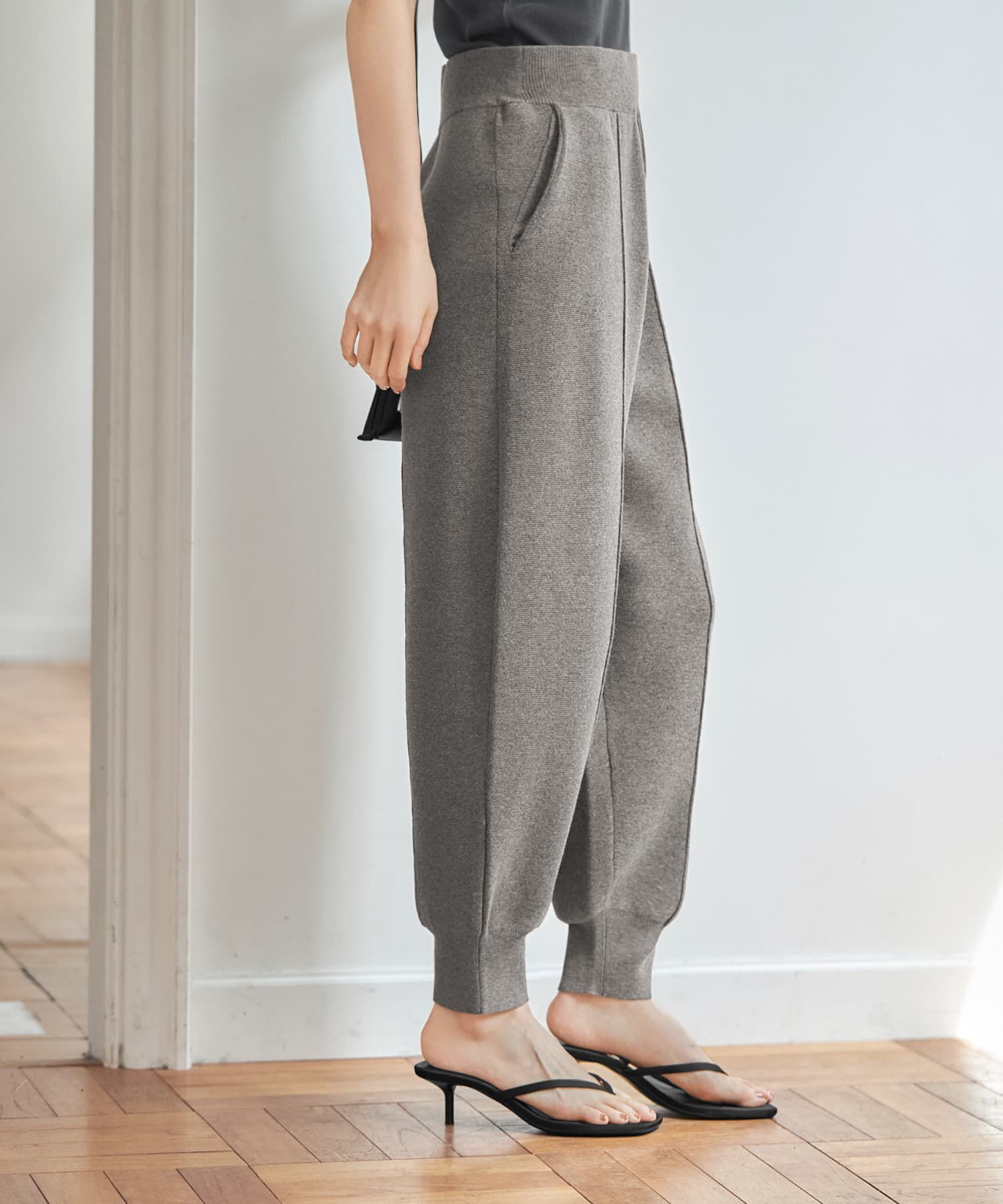 STYLE DELI「Softy Cotton／ミラノリブ編みジョガーパンツ」|その他|