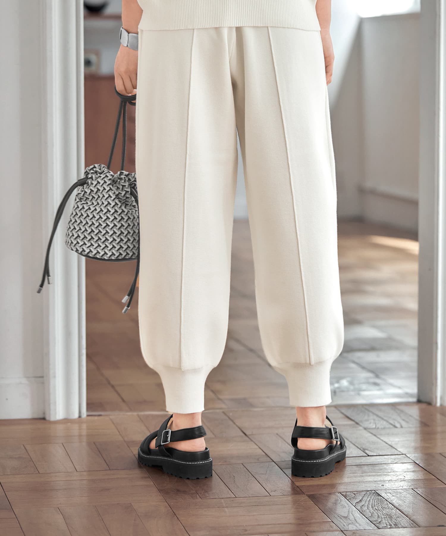 STYLE DELI「Softy Cotton／ミラノリブ編みジョガーパンツ」|その他|