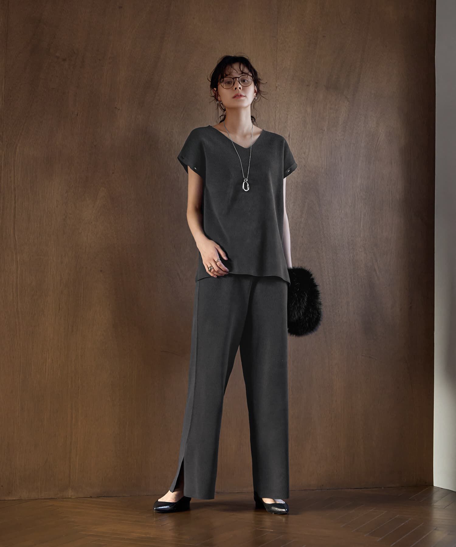 STYLE DELI「袖が外せる◆PUFFニットセットアップ」|ニット・セーター|