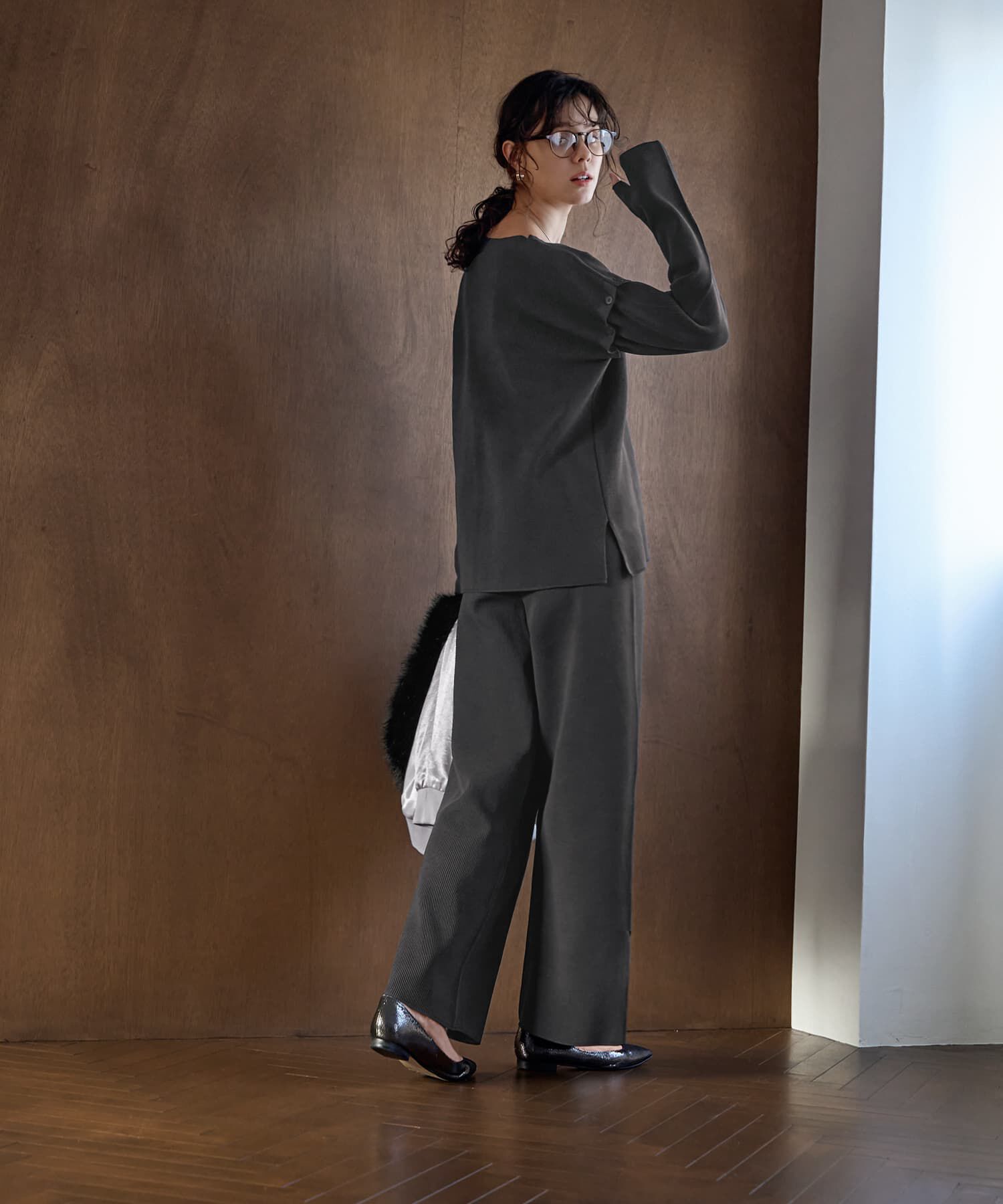 STYLE DELI「袖が外せる◆PUFFニットセットアップ」|ニット・セーター|