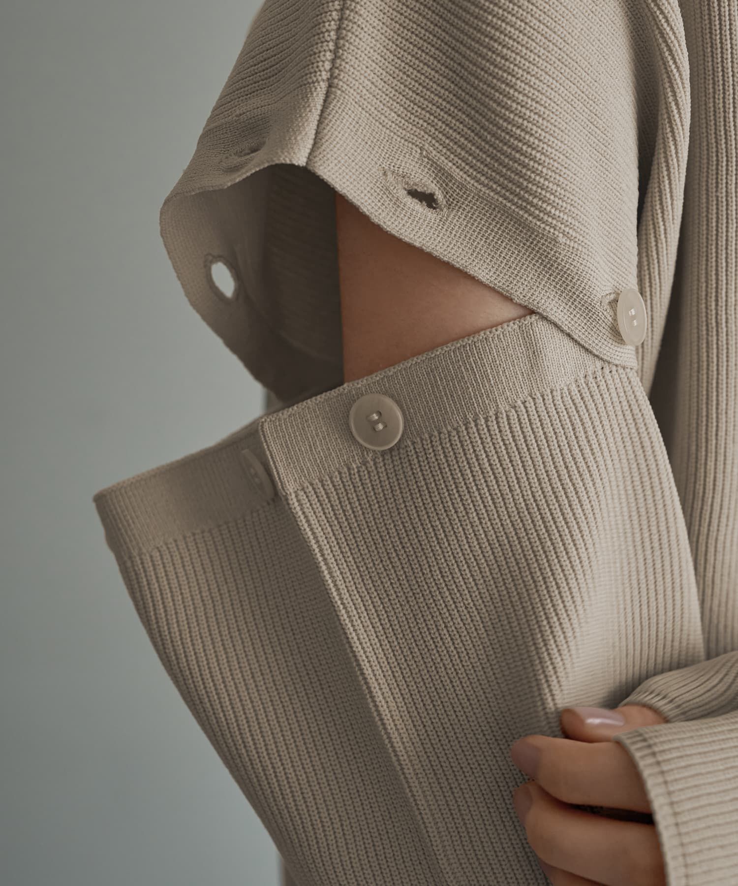 STYLE DELI「袖が外せる◆PUFFニットセットアップ」|ニット・セーター|