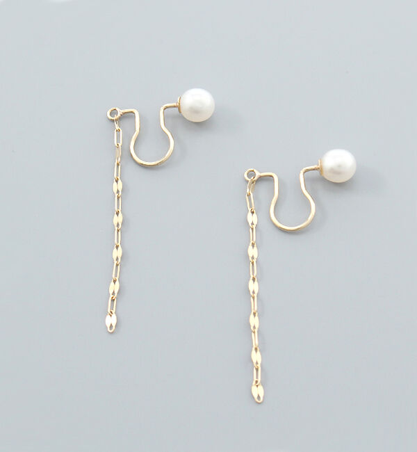 Phoebe「【K10】ウォーターパール2wayイヤリング/BOX付き」|イヤリング|ゴールド