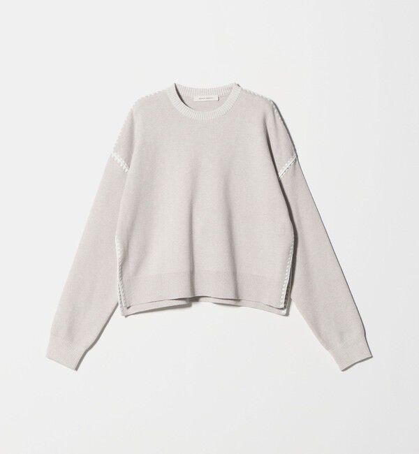 AEWEN MATOPH「＜AEWEN MATOPH＞コットンカシミヤ クラムステッチニット」|ニット・セーター|