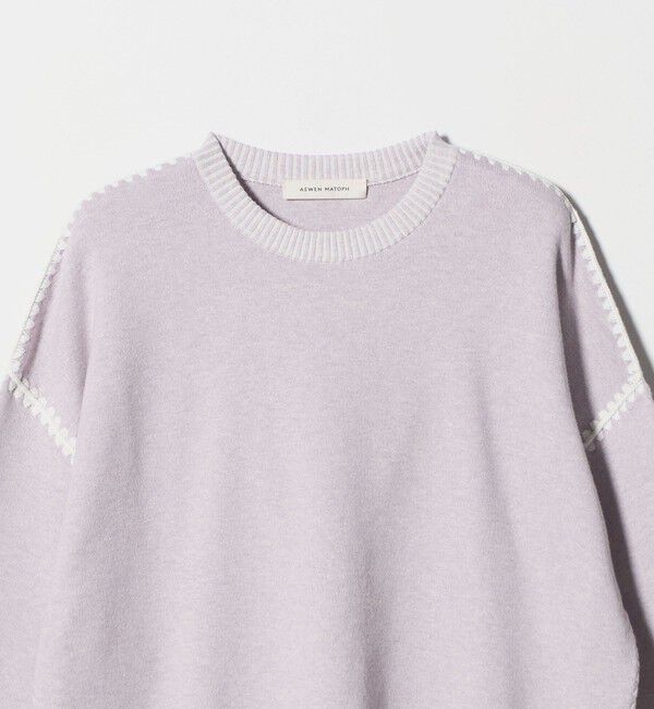AEWEN MATOPH「＜AEWEN MATOPH＞コットンカシミヤ クラムステッチニット」|ニット・セーター|