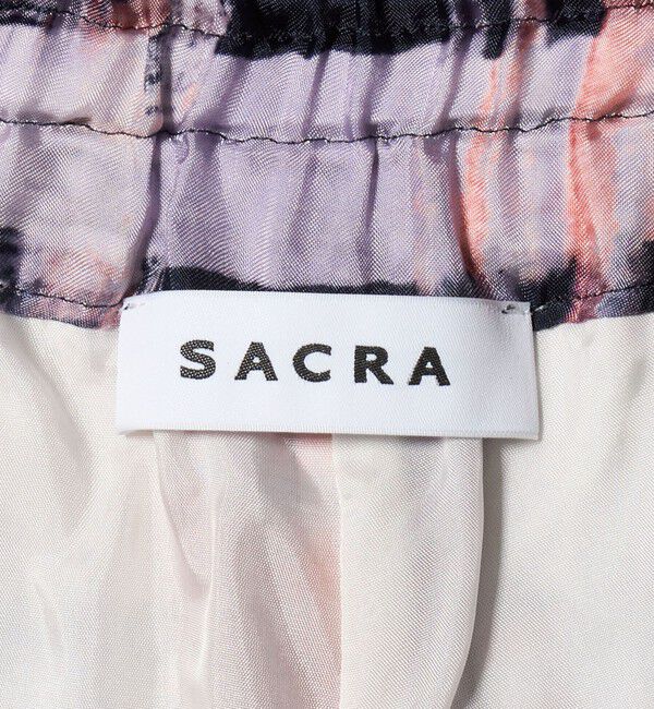 UNITED ARROWS「＜SACRA＞ブラッシュ プリント パンツ」|その他|