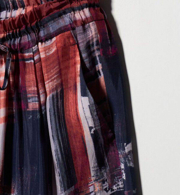 UNITED ARROWS「＜SACRA＞ブラッシュ プリント パンツ」|その他|