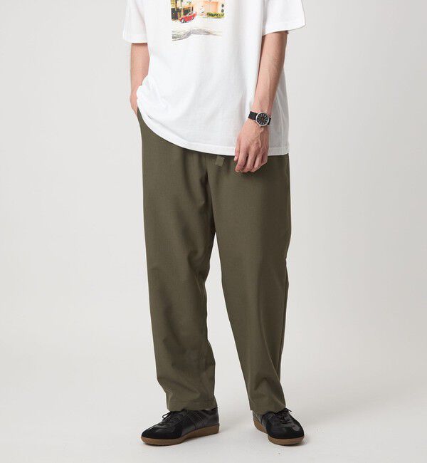 UNITED ARROWS green label relaxing「ドライポリエステル クイックベルト W3 イージーパンツ -防シワ・吸水速乾-」|その他|OLIVE