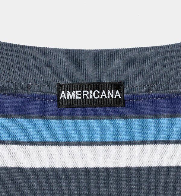 BEAUTY&YOUTH UNITED ARROWS「＜Americana＞マルチボーダー スリーブレス トップス/ブラック」|Tシャツ・カットソー|