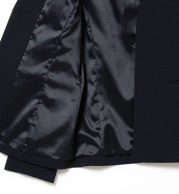 Demi-Luxe BEAMS 「トリアセ カラーレスジャケット＊」|ノーカラージャケット|