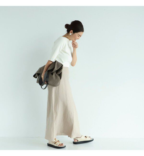 Demi-Luxe BEAMS 「シンプル ボートネックニット .M」|ニット・セーター|