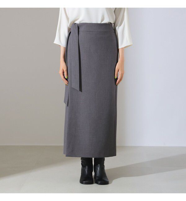 Demi-Luxe BEAMS 「LEE &times; Demi-Luxe BEAMS / ラップ ロングスカート .M」|スカート|