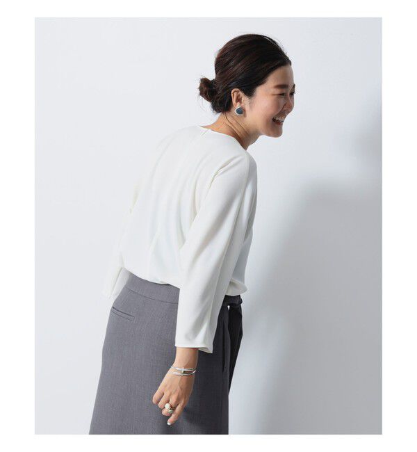 Demi-Luxe BEAMS 「LEE &times; Demi-Luxe BEAMS / ブラウスライクTOP .M」|シャツ・ブラウス|