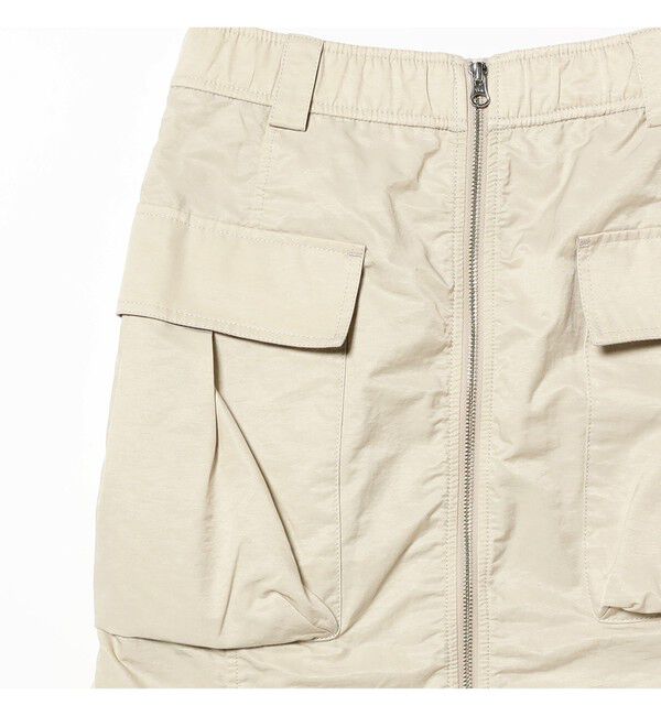 Ray BEAMS 「フロント ジップ カーゴ タイトスカート」|スカート|