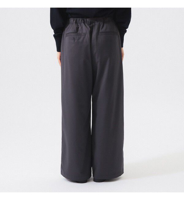 BEAMSBOY「【別注】Gramicci / 2プリーツ ワイド スラックス 25FW」|チノ|