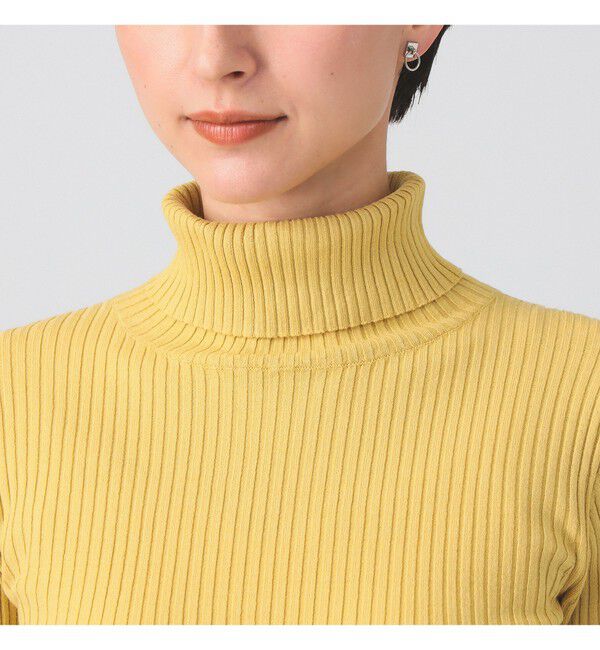 Ray BEAMS 「14ゲージ リブ タートル ネック ニット」|ニット・セーター|