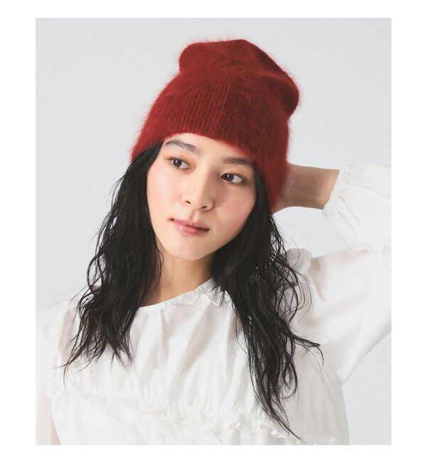 Ray BEAMS 「アンゴラ混 ビーニー」|その他|BORDEAUX