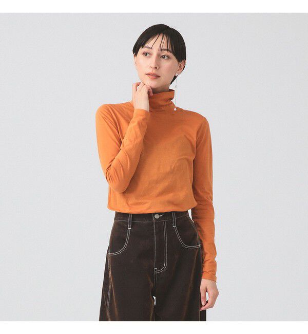 Ray BEAMS 「ソフト 天竺 タートルネック トップス」|その他|BRICK