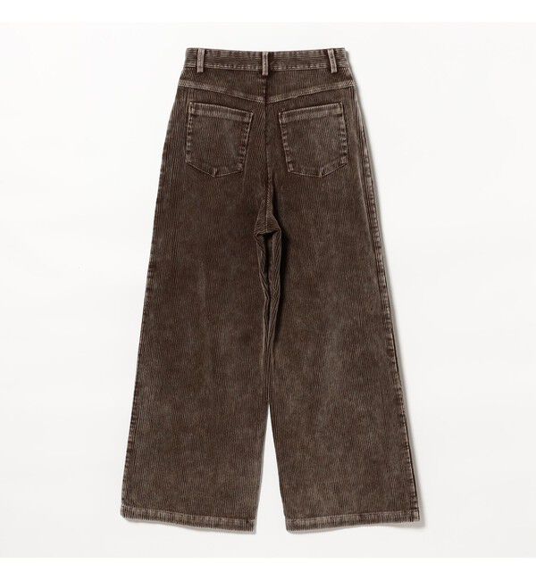 Ray BEAMS 「コーデュロイ 5ポケット ワイド パンツ」|チノ|