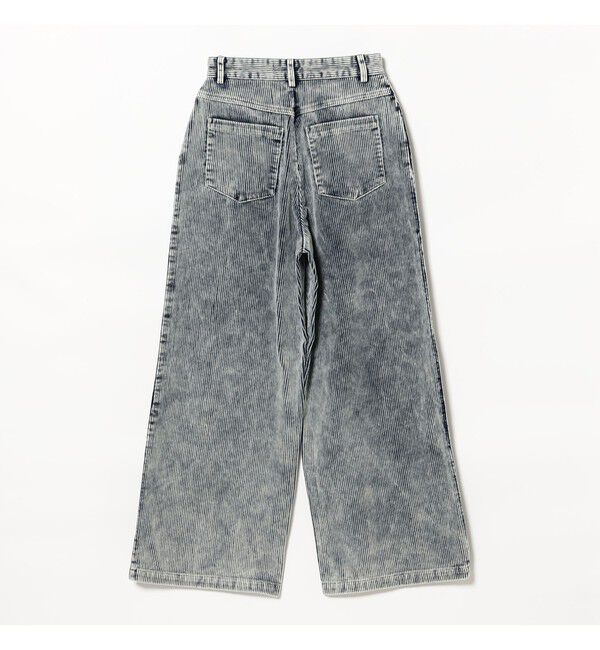 Ray BEAMS 「コーデュロイ 5ポケット ワイド パンツ」|チノ|