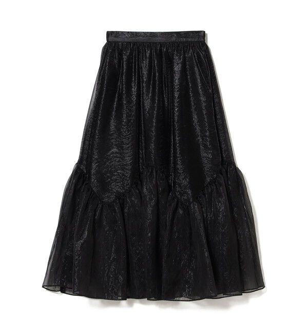 Ray BEAMS 「シアー ティアード スカート」|スカート|