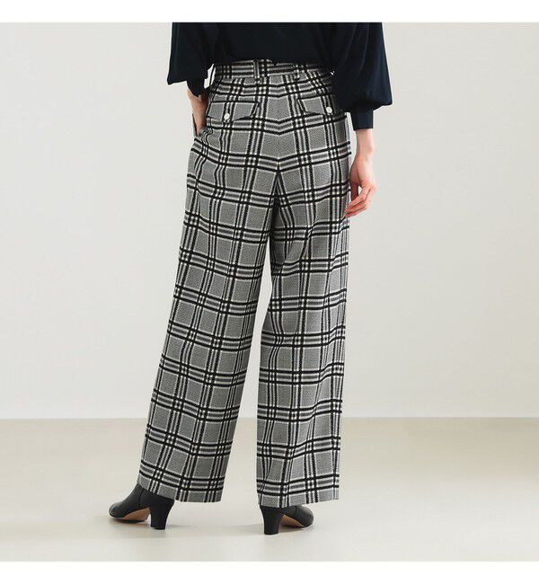 Demi-Luxe BEAMS 「AK+1 / 1タック ウール ワイドパンツ」|チノ|