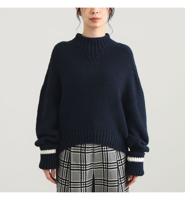 Demi-Luxe BEAMS 「AK+1 / 3ゲージ ホールガーメント コクーン ニット」|ニット・セーター|