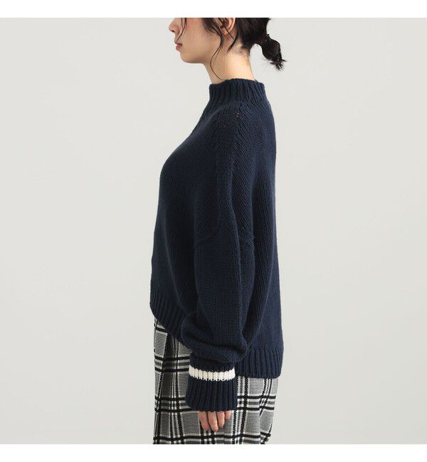 Demi-Luxe BEAMS 「AK+1 / 3ゲージ ホールガーメント コクーン ニット」|ニット・セーター|