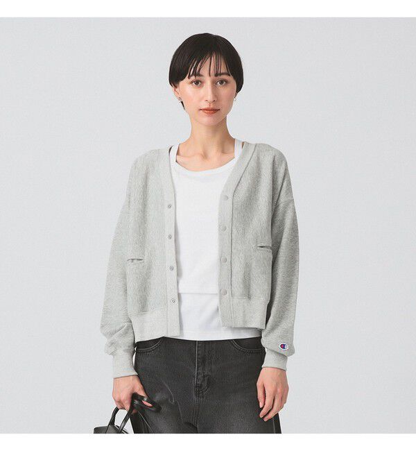Ray BEAMS 「【別注】Champion / リバースウィーブ(R) カーディガン」|スウェット・ジャージ|