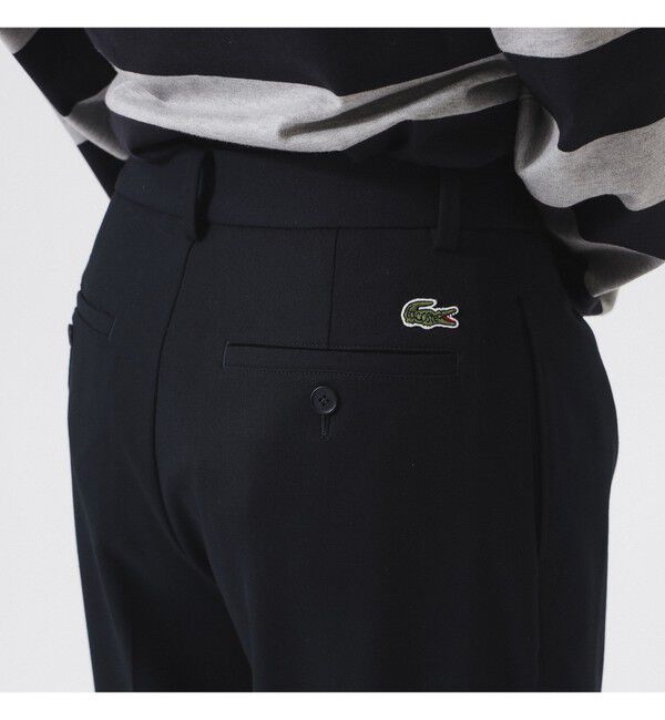BEAMSBOY「【別注】LACOSTE / ワイド パンツ」|チノ|