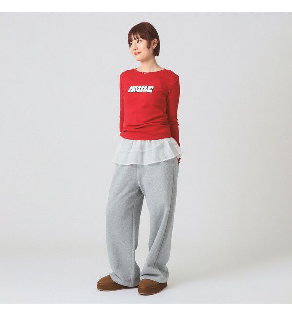 Ray BEAMS 「【別注】athletic wear MASON / メッセージ ロングスリーブ Tシャツ」|Tシャツ・カットソー|