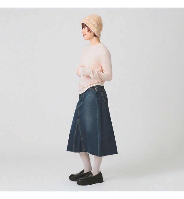 Ray BEAMS 「アシメ ネック ドレープ」|Tシャツ・カットソー|