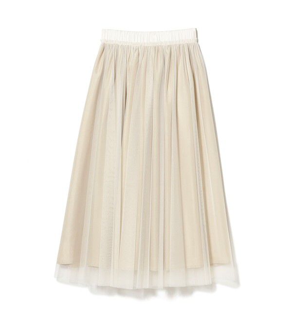 Ray BEAMS 「チュール ギャザー スカート」|スカート|