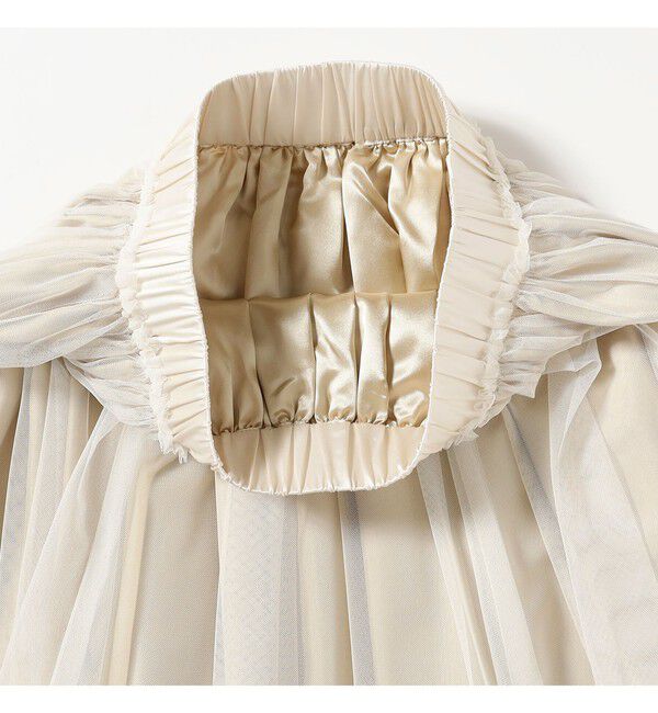 Ray BEAMS 「チュール ギャザー スカート」|スカート|