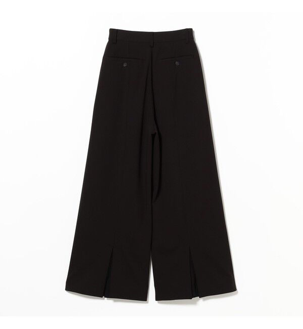 Ray BEAMS 「バックスリット ワイド パンツ」|チノ|