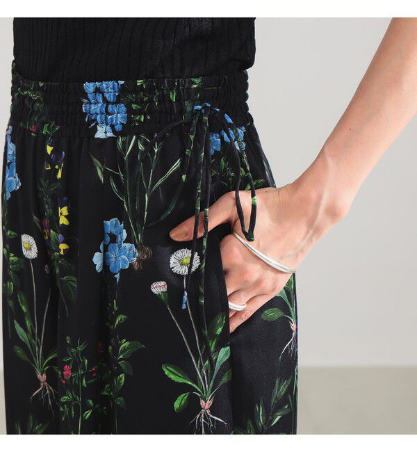 Demi-Luxe BEAMS 「【別注】TICCA / フラワー プリント パンツ」|チノ|