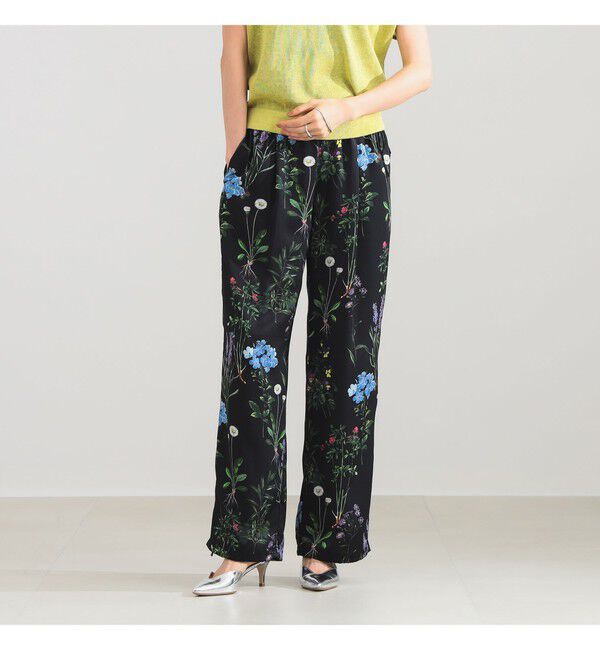 Demi-Luxe BEAMS 「【別注】TICCA / フラワー プリント パンツ」|チノ|