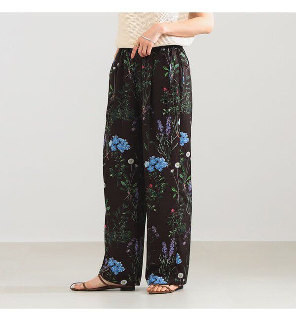 Demi-Luxe BEAMS 「【別注】TICCA / フラワー プリント パンツ」|チノ|