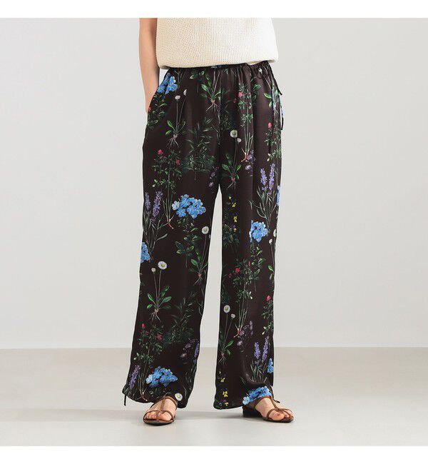 Demi-Luxe BEAMS 「【別注】TICCA / フラワー プリント パンツ」|チノ|