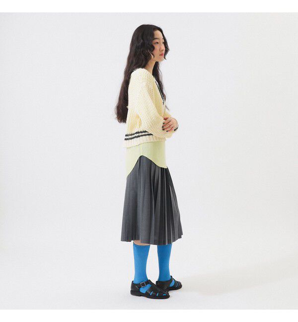 BEAMSBOY「Vネック ライン プルオーバー」|ニット・セーター|