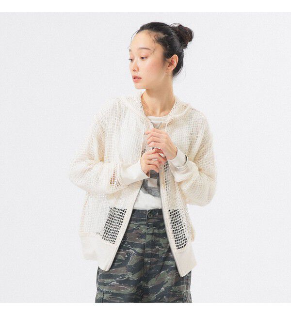 BEAMSBOY「ビッグ メッシュ フーディー」|Tシャツ・カットソー|